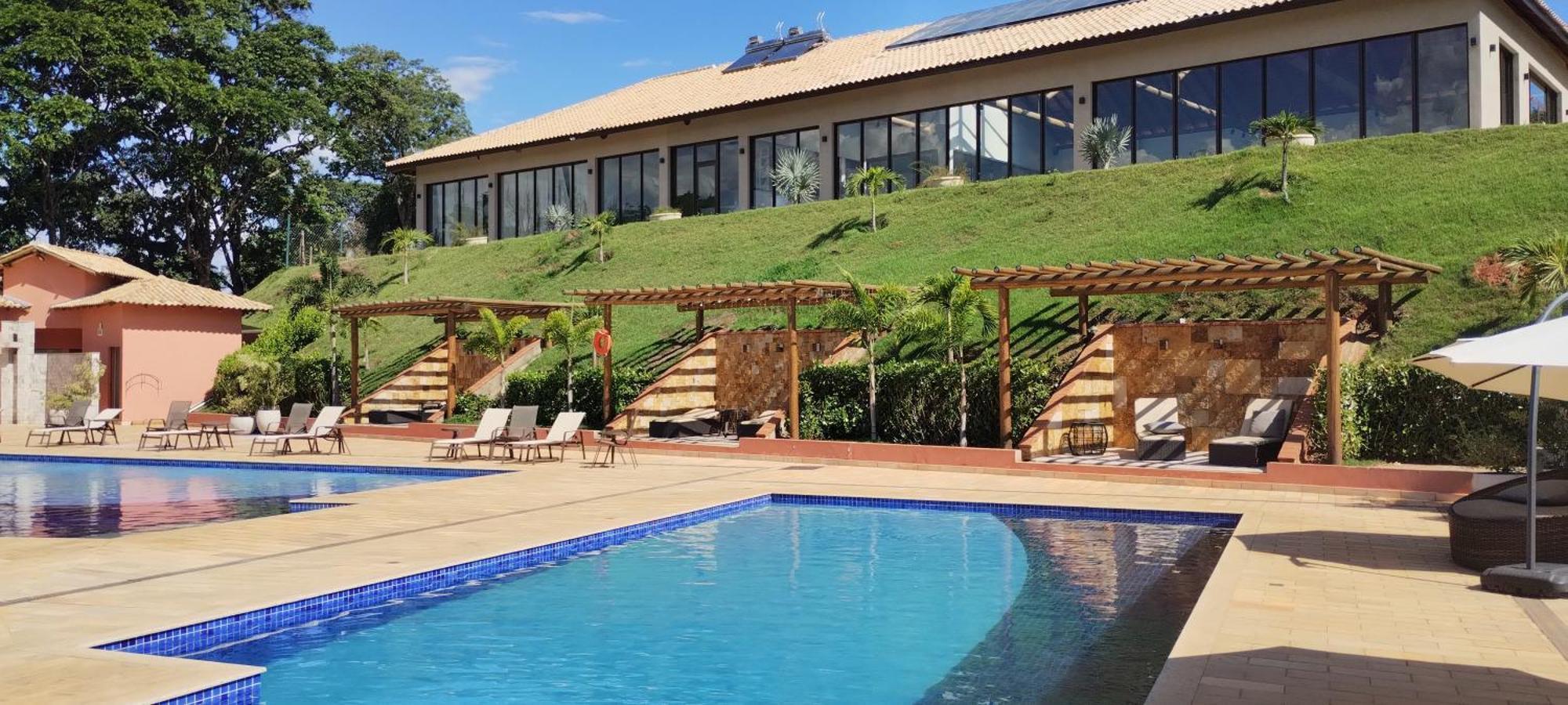 Hotel Chales Capitanias Águas de Lindóia Eksteriør bilde